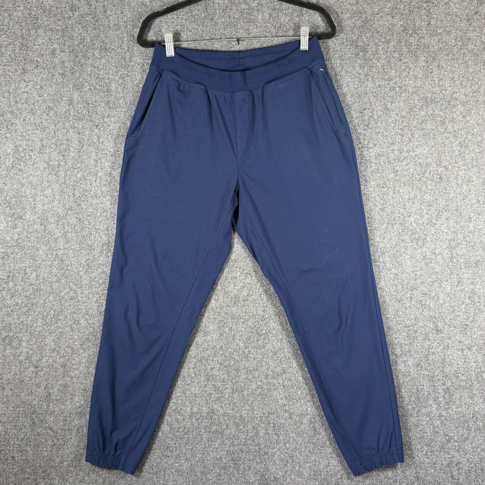 LEGENDS Aviation Jogger Performance Navy Blue Athletic Stretch Mens Size Large